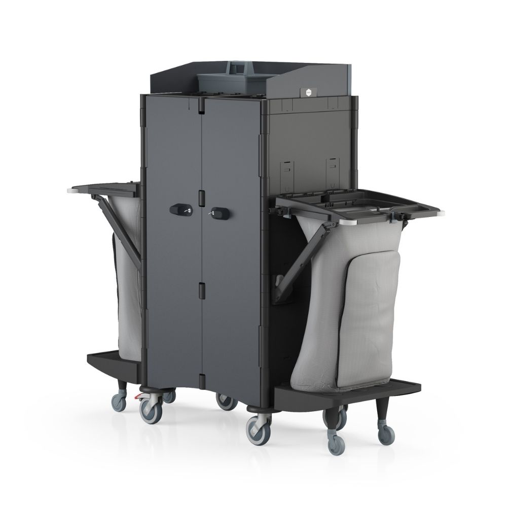 28550.BRMAX_ HOUSEKEEPING LINEN TROLLEY IPC BRIX HOTEL MAXI - Image 1