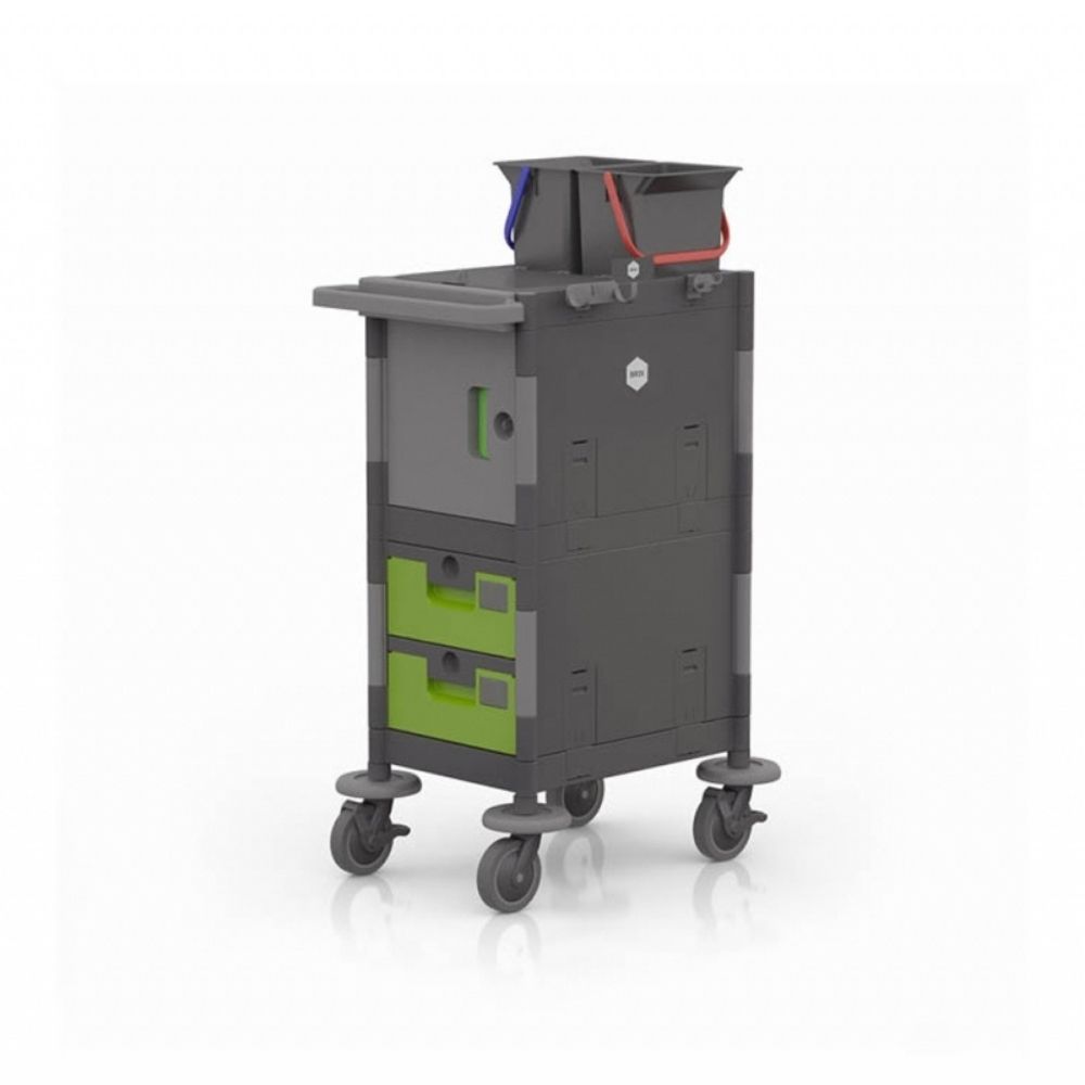 28550.BRMICRO HOUSEKEEPING CLEANING TROLLEY IPC BRIX MICRO - Image 1