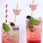 BAMBOO ΚΑΛΑΜΑΚΙΑ ΦΛΑΜΙΝΓΚΟ DOLPHIN ΓΙΑ COCΚTAIL – 100 ΤΕΜ