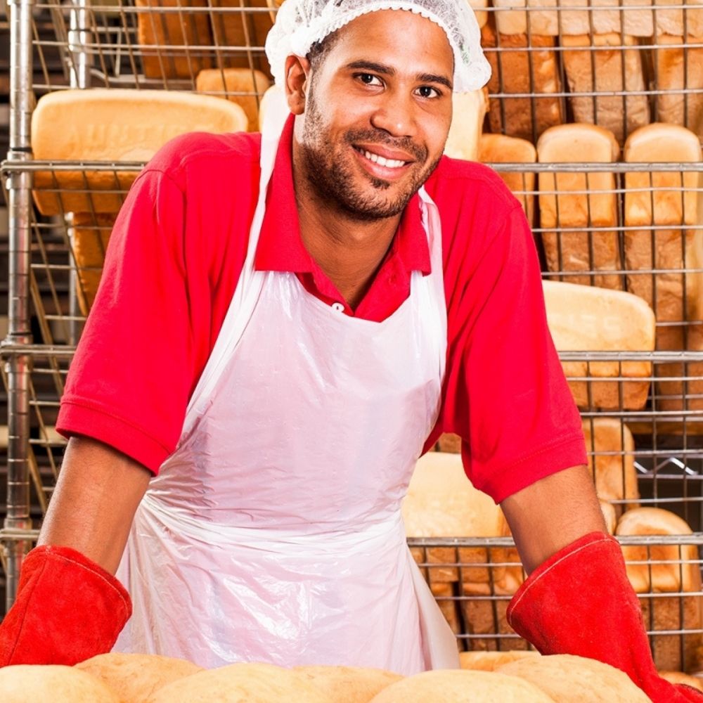 50522.20 DISPOSABLE APRONS WHITE - Image 1