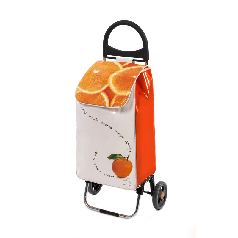 city-orange Καρότσι Λαϊκής CITY 50lt ΠΟΡΤΟΚΑΛΙ